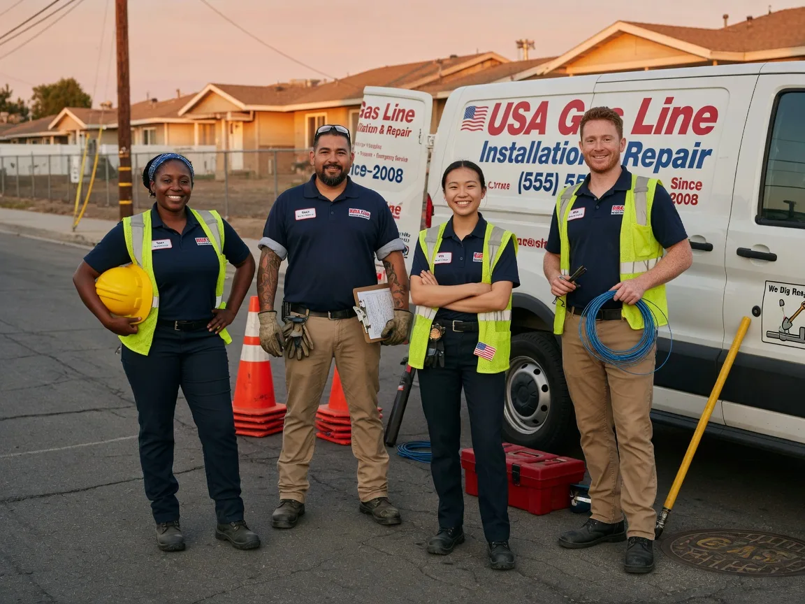 Gas Line Installation company in Red Bluff, CA